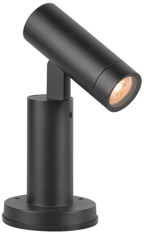 SLV S-TUBE 32 Stehleuchte, Höhe 32cm, IP65, GU10, 1x max. 10W, schwarz (1007651)