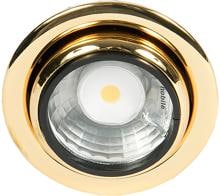 Nobile N 5022 COB LED Möbeleinbauleuchte, schwenkbar, 3,3W, gold (1850230812)