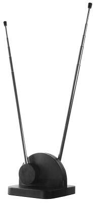 Axing TZA 6-00 Teleskop-Zimmerantenne, für TV-/Radioprogramme mit DVB-T/T2 und DAB+ (TZA00600)