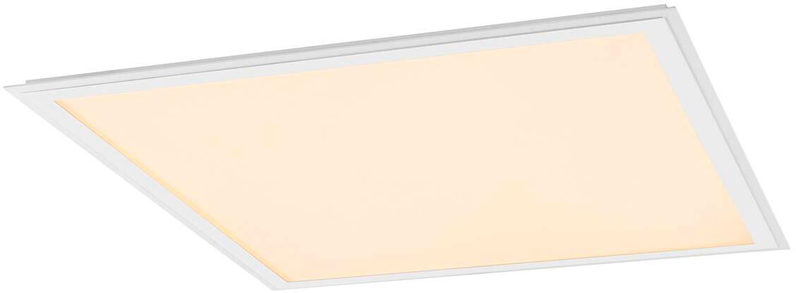 SLV PANEL V 625 Deckeneinbauleuchte, L62xB62cm, quadratisch, UGR≤19, 3000/4000K, 34W, IP40/54, weiß (1007499)
