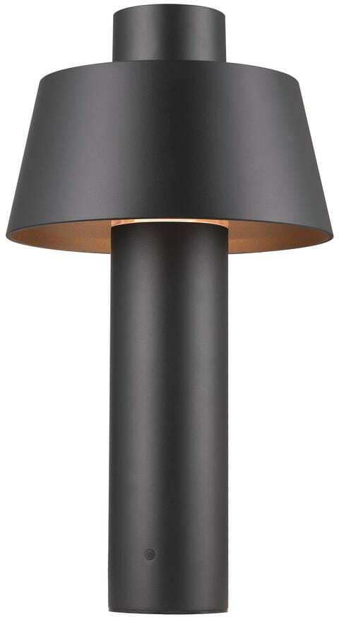 SLV PHOTONI 45 Stehleuchte, konisch, Höhe 45cm, 13W, E27, IP65, schwarz (1007587)