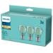 Philips LED-Lampe, Glühbirne, 7W, E27, 806lm, warmweiß, klar (929001387339)