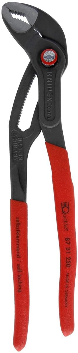 Knipex Wasserpumpenzange Cobra QuickSet (8721250)