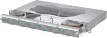 METZ CONNECT OpDAT slide2 Patchfeld splice 12xLC-D OM3, grau ( 1504657712-F )