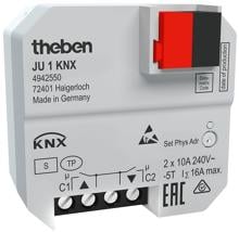 Theben JU 1 KNX 1-fach UP-Jalousie-/Schaltaktor, 10 A (4942550)