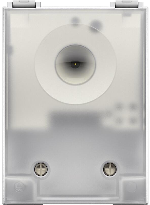 Theben LUNA 126 star E Dämmerungsschalter, Wandmontage, integrierter Lichtsensor, fixe Ein- und Ausschaltverzögerung, inkl. Adapterplatte, weiß (12609