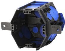 f-tronic UI10T UP Schaum-Installationsdose, Ø 82mm, 69mm Tiefe, schwarz (7320101)