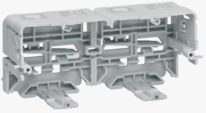 Hager G2737 Geräteeinbaudose C-Profil Einbau für Mini-Switch, halogenfrei, HxBxL 50x64x142mm