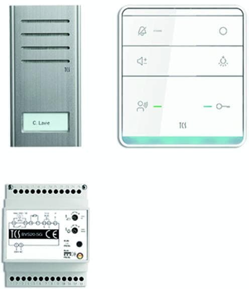 TCS PSX2310-0000 TASTA:pack Audio Kompakt, AP, für 1 Wohneinheit, silber