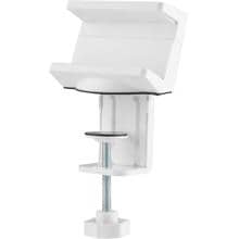 InLine® Tischklemme für Steckdosenleiste, Schraubklemme, weiß (23191W)