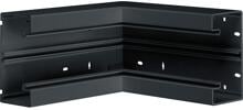 Hager BR6513049011 Inneneck aus Grundprofil zu BR 68x130mm Oberteil 80mm, graphitschwarz