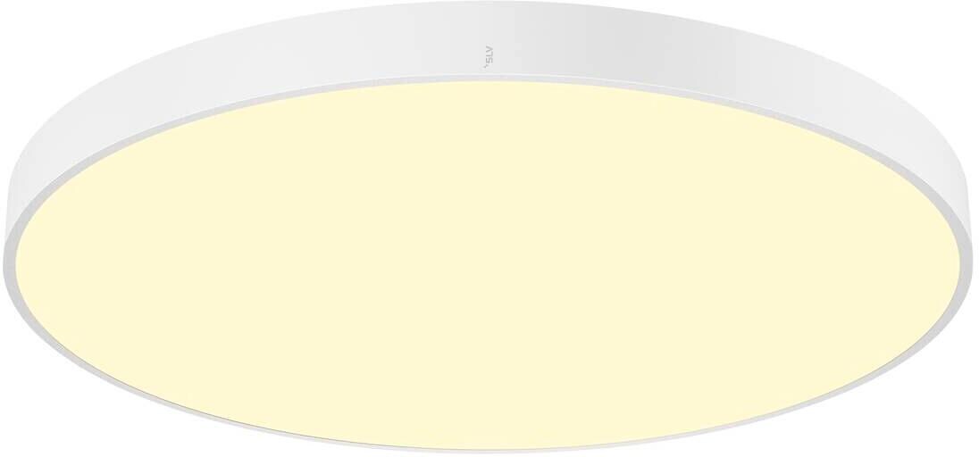 SLV MEDO PRO 90 Deckenaufbauleuchte, Ø 90cm, UGR≤25, rund, 74W, 3000/4000K, dimmbar Phasenabschnitt, IP50, weiß (1007315)