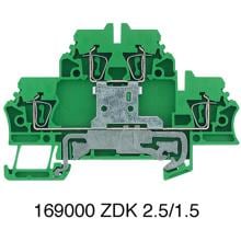 Weidmüller ZDK 2.5 PE Schutzleiterklemme, grün/gelb (1690000000)