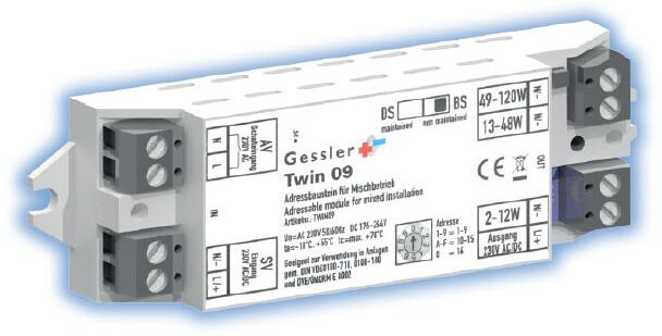 Gessler TWIN09 Mischbetriebsbaustein
