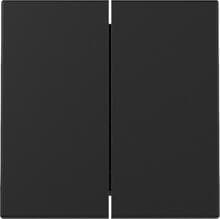Gira 3295005 Wippe, 2fach, System 55, schwarz matt (lackiert)