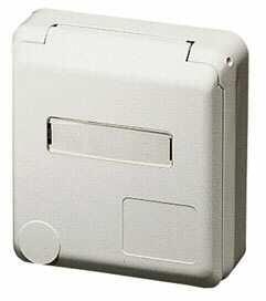 MENNEKES (4217) Cepex-Anbausteckdose, alpinweiß