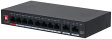 Burg Guard BWnet-21020 Gigabit, 8-Port PoE Switch, max. 100W, 10x10/100/1000Mbps Ethernet (579754)