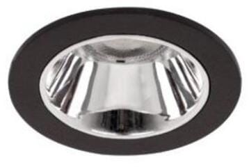 Brumberg Apollo Micro LED-Einbaudownlight, 230 V AC, 50 Hz, 4.000 K, 7 W, 55°, CRI > 90, rund, struktur, schwarz (40611184DA)