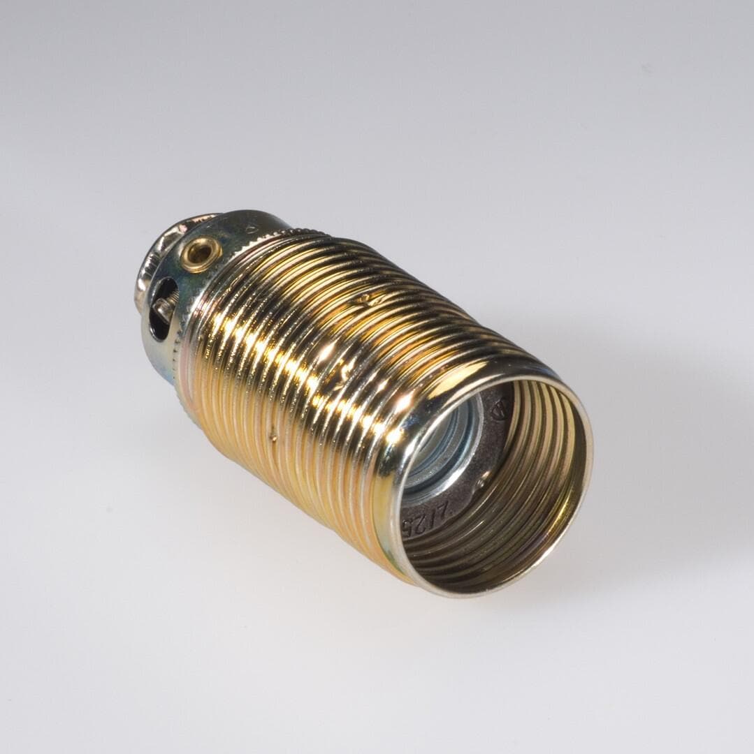 Schaum Metallfassung E14, messingfarben (211333)