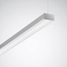 Trilux LED-Hängeleuchte für Einzel- oder Lichtbandanwendungen SFLOW H2-L MRW LED6400-830 ETDD 03, silbergrau (6898551)