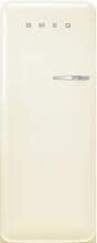 Smeg FAB28LCR6 50"s Style Retro Stand Kühlschrank, 60 cm breit, 270 L, Linksanschlag, creme