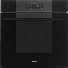 Smeg SO6106WAPB3 Einbaubackofen mit Mikrowellenfunktion, 59,7 cm breit, 68 L, Vapor Clean, WIFI, schwarz