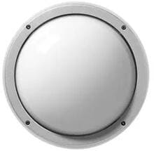 Performance in Lighting Wand- und Deckenleuchte 1x60W A60 symmetrische extrabreite Streuoptik, weiß (302034)