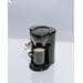 Clatronic KA 3356 Ein-Tassen-Kaffeeautomat, Permanent-Filter, inkl. Keramik-Tasse, schwarz (263155)