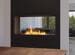 INfire Zweiseitiger Bioethanol Einbaukamin, Inhalt 1 Liter, 900x500x250mm, schwarz (2 SIDE 900)