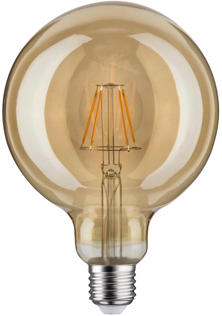 Paulmann 1879 Filament 230V LED Globe G125 E27 420lm 6,5W 1700K, gold (28403)