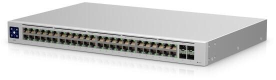 Ubiquiti Unifi Switch Netzwerkswitch 48 Port, 4x 1G SFP, silber (USW-48)