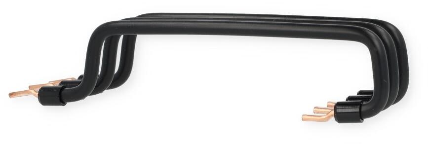 Hager KC325 Verbindungsbrücke, 3-polig, Stiftanschluss, Phase, Länge 125mm