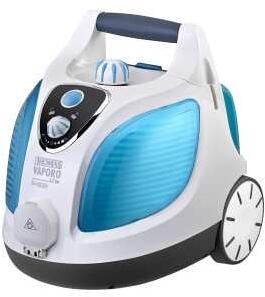 Thomas Vaporo Buggy Dampfreiniger, Parkfunktion, 1500W, 8,5m Radius, hellblau/weiß