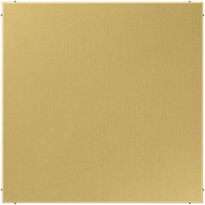 Blind-Abdeckung (verrastet), messing classic, LS 990, Jung ME2994BC