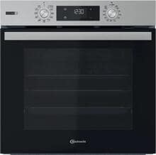 Bauknecht BBARS85HU1I A+ Einbaubackofen, 59,5 cm breit, 71 L, Grillfunktion, MaxiCooking, Edelstahl