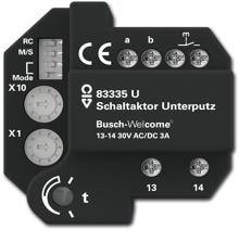 Busch-Jaeger 83335 U Busch-Welcome® (2-Draht-System): Schaltaktor Unterputz zur Montage in einer Unterputzdose (2CKA008300A0327)
