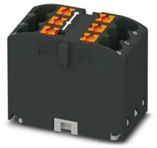 Phoenix Contact PTFIX 6X2,5 BK Verteilerblock, 6 Anschlüsse, 450V, 24A, schwarz (3273278)