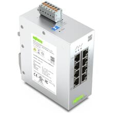 Wago 852-1812 Lean-Managed-Switch, 8-Port, 1000Base-T, IP30