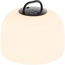 Nordlux Kettle To-Go 22 Akkuleuchte, LED, IP65, 300L, 4,8W, dimmbar, schwarz-weiß (2018003003)