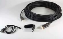 Kindermann Optisches HDMI Verlegekabel-Set 10m, schwarz (5809006110)