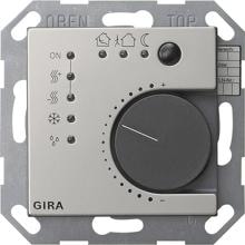 Gira 2100600 KNX Stetigregler mit Tasterschnittstelle 4fach, System 55, edelstahl