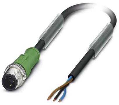Phoenix Contact SAC-3P-M12MS/5,0-PUR Sensor-/Aktor-Kabel, 3-polig, M12, 250V, IP65, 5m (1668030)
