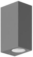 Brumberg SELIA LED-Wandanbauleuchte 230 V AC, 50 Hz, 3.000K, IP54, schaltbar, graphit struktur 