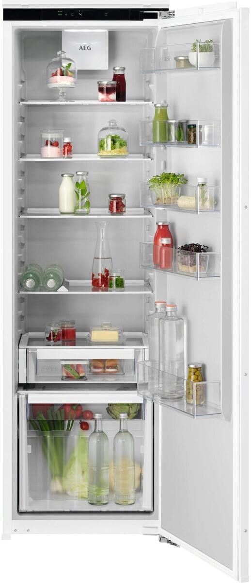 AEG TK6DS18XEC 6000 Einbaukühlschrank ohne Gefrierfach, Nischenhöhe 178,0 cm, 310 L, EEK E, DynamicAir, Coolmatic, Festtür, weiß (923584355)