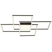 Paul Neuhaus Q-Asmin LED Deckenleuchte, Smart Home, 80x80, schwarz (6073-18)