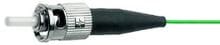 Telegärtner ST-Faser Pigtail 50/125 OM3, ST Steckerbauform, Keramik, türkis (100011715)