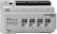 Rutenbeck (23510504) SR 10TX GB PoE Gigabit-Switch, 1000Mbit/s, REG, lichtgrau