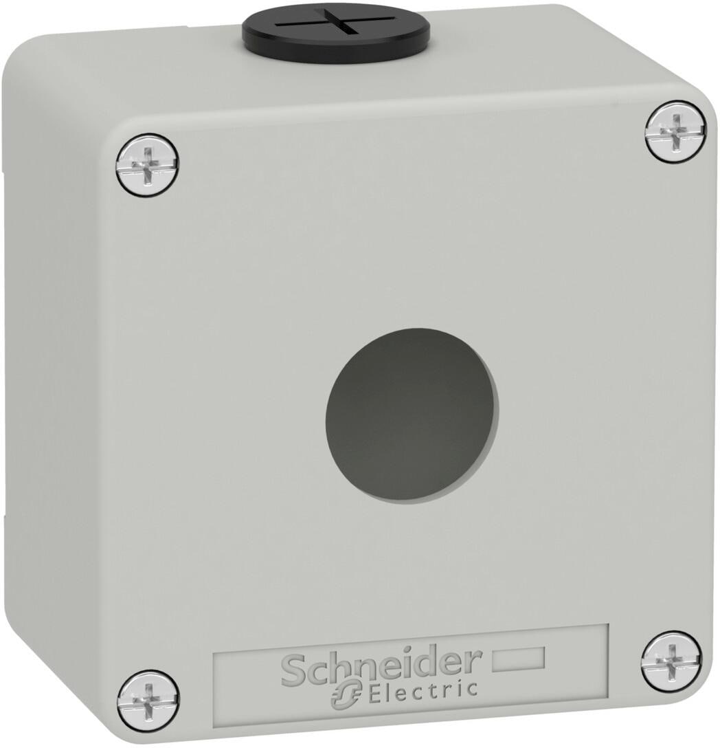 Schneider Electric XAPD1201 Leergehäuse, 80x80x51,5mm, M20, Metall