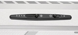 Cappa Classe Energetica C Bomann DU 623.3 Cappa Aspirante 60 Cm - Ricircolo O Condotto, 3 Livelli Potenza, Filtri Alluminio Lavabili, Bianco Cappa Per Cucina