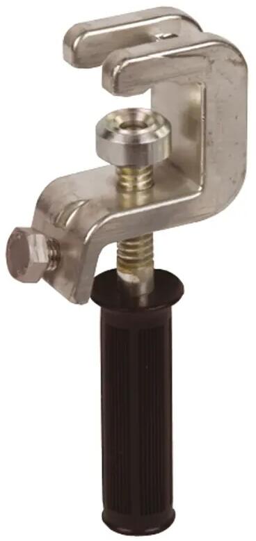 Dehn UEK 30 HG Universalerdungsklemme, D 25/30mm, T 18mm, rund/flach 30mm, mit Handgriff (774330)